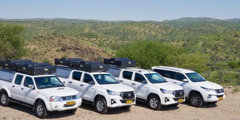 Toyota Double Cab with Tents